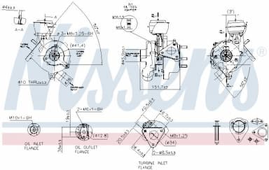 Kompresors, Turbopūte NISSENS 93038 6