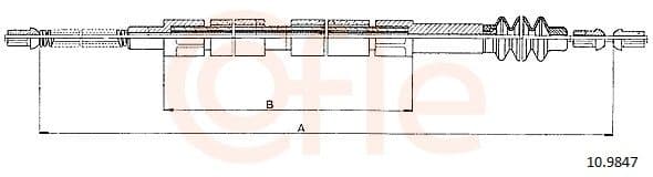 Trose, Stāvbremžu sistēma COFLE 10.9847 1