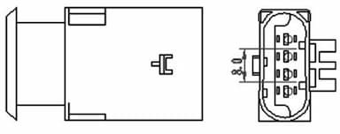 Lambda zonde MAGNETI MARELLI 466016355050 1