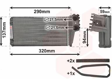 Siltummainis, Salona apsilde VAN WEZEL 40006227 1