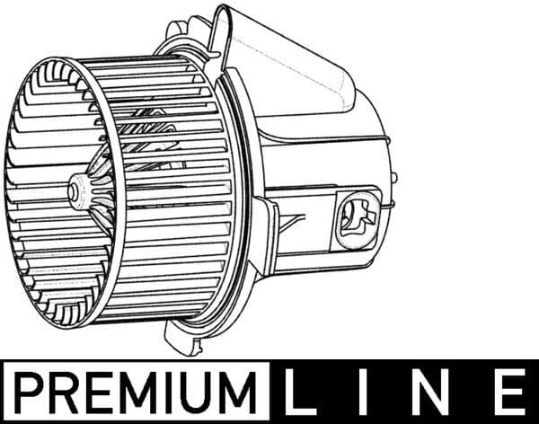 Salona ventilators MAHLE AB 32 000P 1