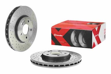 Bremžu diski BREMBO 09.8304.1X 2