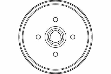 Bremžu trumulis TRW DB4081 2