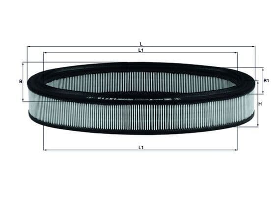 Gaisa filtrs KNECHT LX 716 1