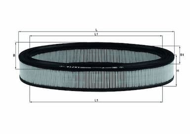 Gaisa filtrs KNECHT LX 716 1