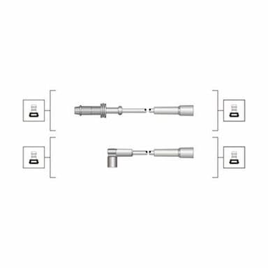 Augstsprieguma vadu komplekts MAGNETI MARELLI 941319170069 1