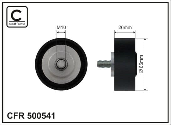 Parazīt-/Vadrullītis, Ķīļrievu siksna CAFFARO 500541 1