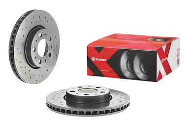 Bremžu diski BREMBO 09.8633.1X 2