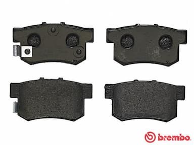 Bremžu uzliku kompl., Disku bremzes BREMBO P 28 022 2