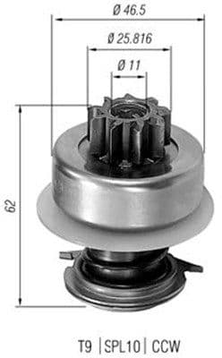 Zobrats, Starteris MAGNETI MARELLI 940113020013 1