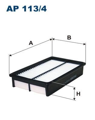 Gaisa filtrs FILTRON AP 113/4 1