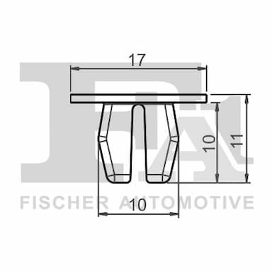 Moldings/aizsarguzlika FA1 77-60002.10 2