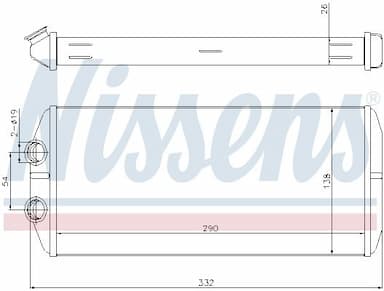 Siltummainis, Salona apsilde NISSENS 71164 7