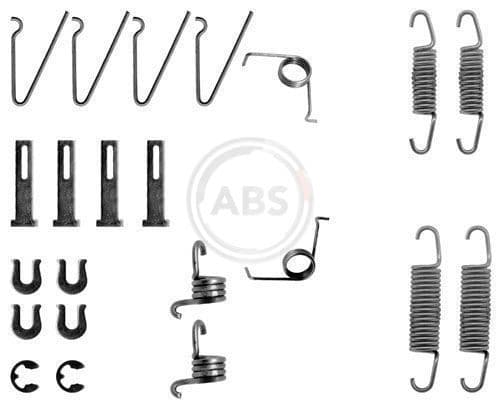 Piederumu komplekts, Bremžu loki A.B.S. 0703Q 1