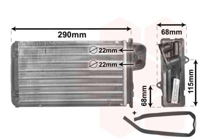 Siltummainis, Salona apsilde VAN WEZEL 40006100 1