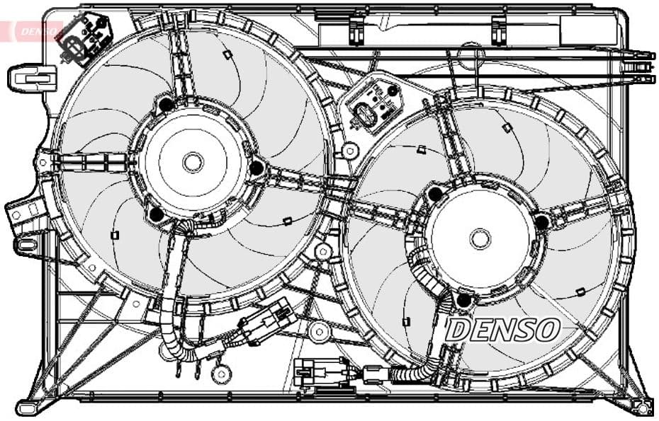 Ventilators, Motora dzesēšanas sistēma DENSO DER09075 1