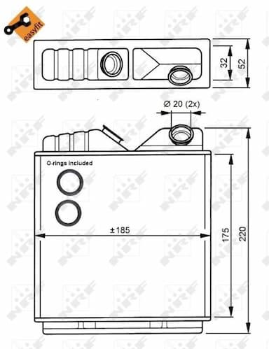 Siltummainis, Salona apsilde NRF 58146 5