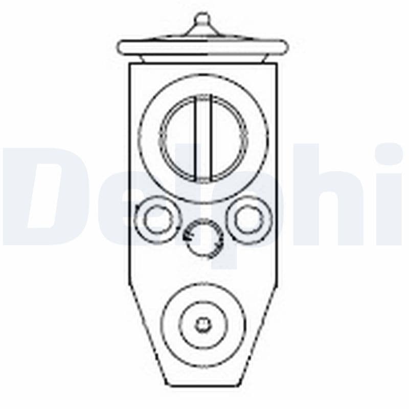 Izplešanās vārsts, Gaisa kond. sistēma DELPHI CB1016V 1