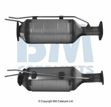 Nosēdumu-/Daļiņu filtrs, Izplūdes gāzu sistēma BM CATALYSTS BM11006 1