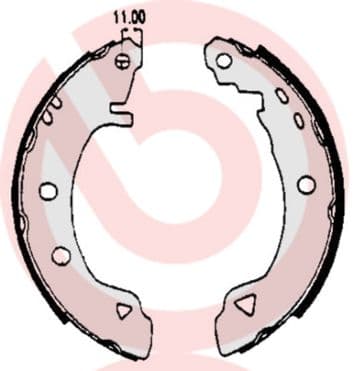 Bremžu loku komplekts BREMBO S 23 508 1