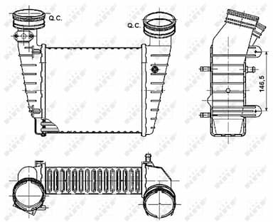 Starpdzesētājs NRF 30147A 5