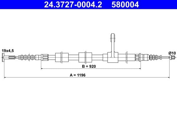 Trose, Stāvbremžu sistēma ATE 24.3727-0004.2 1