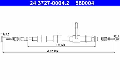 Trose, Stāvbremžu sistēma ATE 24.3727-0004.2 1