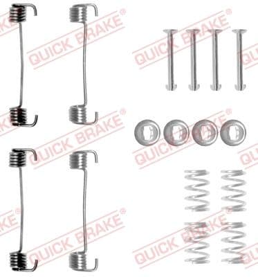 Piederumu komplekts, Stāvbremzes mehānisma bremžu loks QUICK BRAKE 105-0619 1