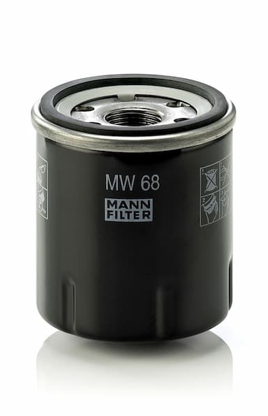 Eļļas filtrs MANN-FILTER MW 68 1