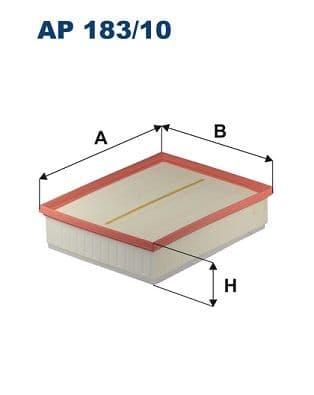 Gaisa filtrs FILTRON AP 183/10 1