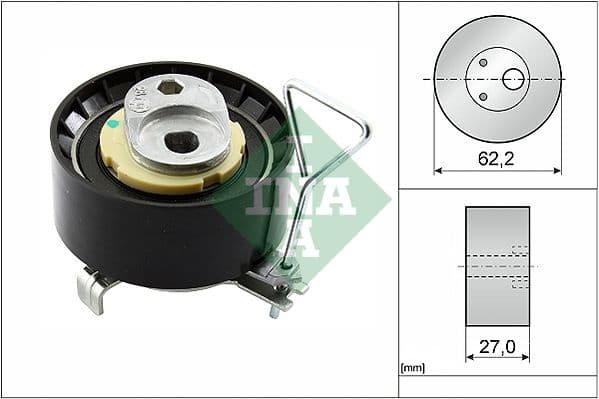 Spriegotājrullītis, Gāzu sadales mehānisma piedziņas siksna Schaeffler INA 531 0928 10 1