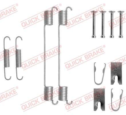 Piederumu komplekts, Bremžu loki QUICK BRAKE 105-0883 1