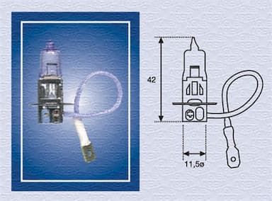 Kvēlspuldze MAGNETI MARELLI 002554100000 1