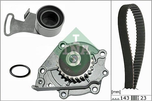 Ūdenssūknis + Zobsiksnas komplekts Schaeffler INA 530 0242 30 1