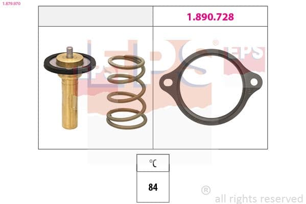 Termostats, Dzesēšanas šķidrums EPS 1.879.970 1