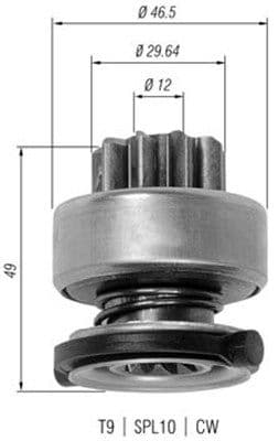 Zobrats, Starteris MAGNETI MARELLI 940113020334 1