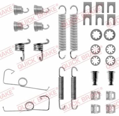 Piederumu komplekts, Bremžu loki QUICK BRAKE 105-0644 1