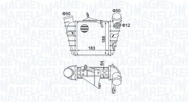 Starpdzesētājs MAGNETI MARELLI 351319204750 1