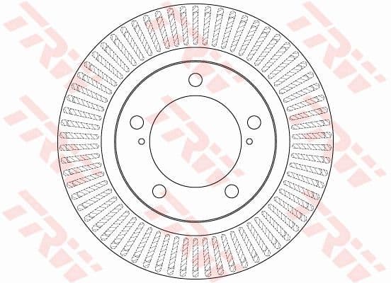 Bremžu diski TRW DF6239S 1
