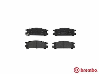 Bremžu uzliku kompl., Disku bremzes BREMBO P 78 005 2