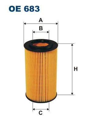 Eļļas filtrs FILTRON OE 683 1