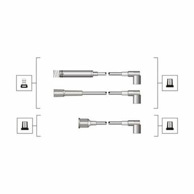 Augstsprieguma vadu komplekts MAGNETI MARELLI 941319170110 1