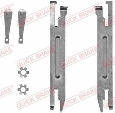 Regulatora komplekts, Trumuļu bremzes QUICK BRAKE 105 53 004 1