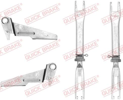 Regulatora komplekts, Trumuļu bremzes QUICK BRAKE 102 53 026 1