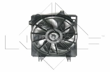 Ventilators, Motora dzesēšanas sistēma NRF 47499 1