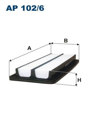 Gaisa filtrs FILTRON AP 102/6 1