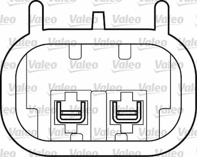 Stikla pacelšanas mehānisms VALEO 850348 2