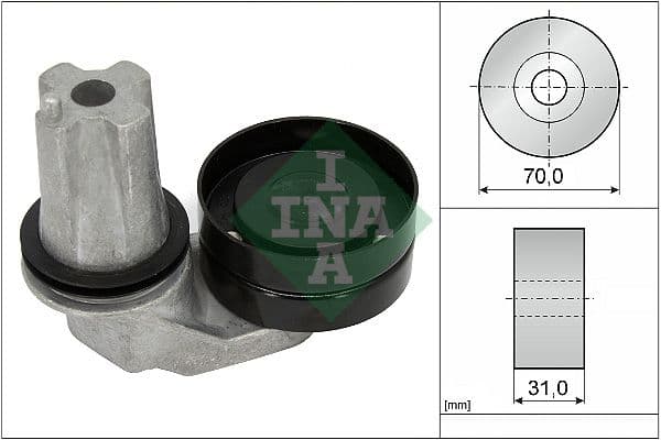 Siksnas spriegotājs, Ķīļsiksna Schaeffler INA 534 0694 10 1