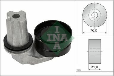 Siksnas spriegotājs, Ķīļsiksna Schaeffler INA 534 0694 10 1