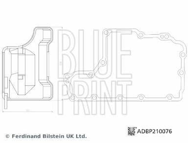 Hidrofiltru komplekts, Automātiskā pārnesumkārba BLUE PRINT ADBP210076 3